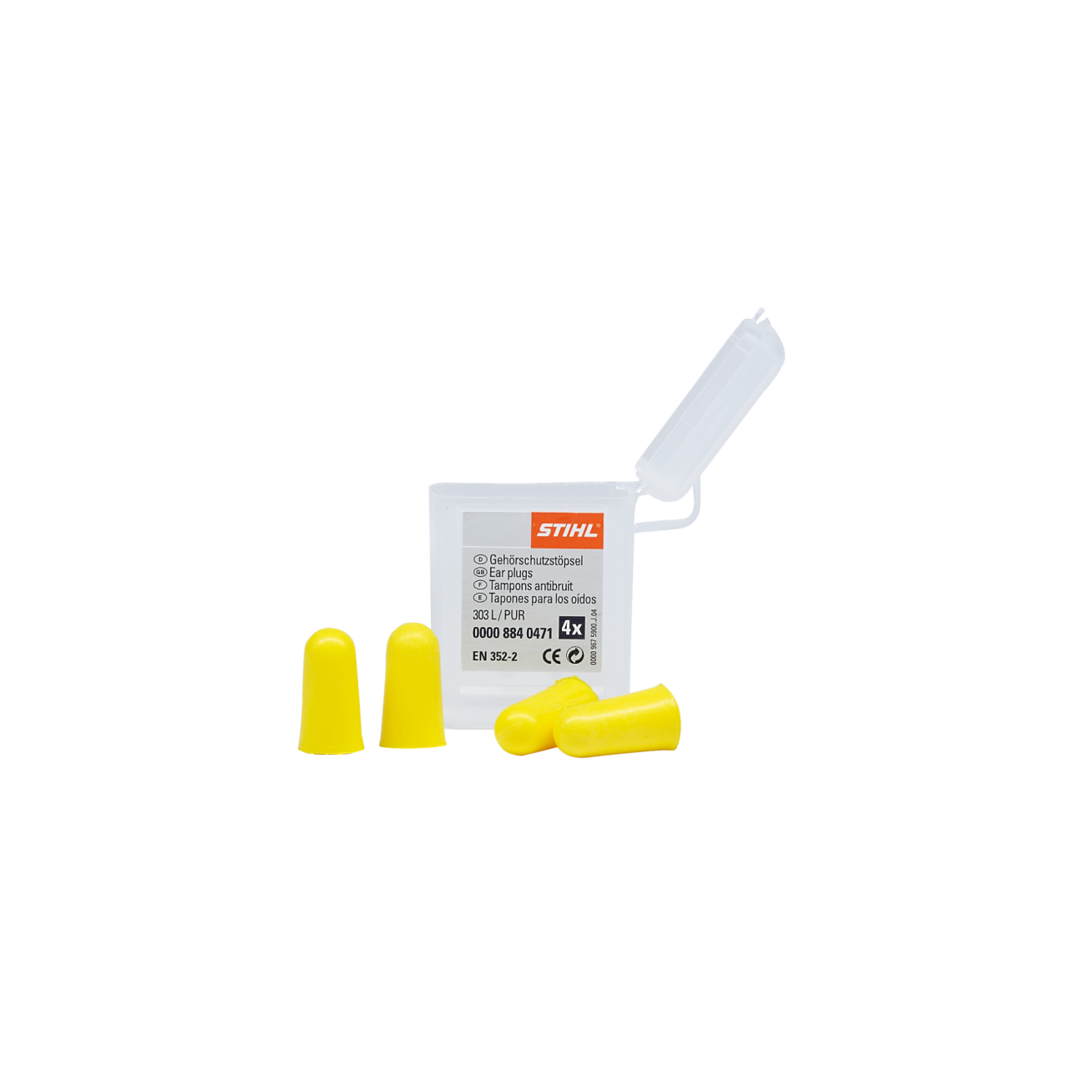 Stihl Kamštukai apsauginiai ausims (2 poros) Stihl Kamštukai apsauginiai ausims (2 poros)