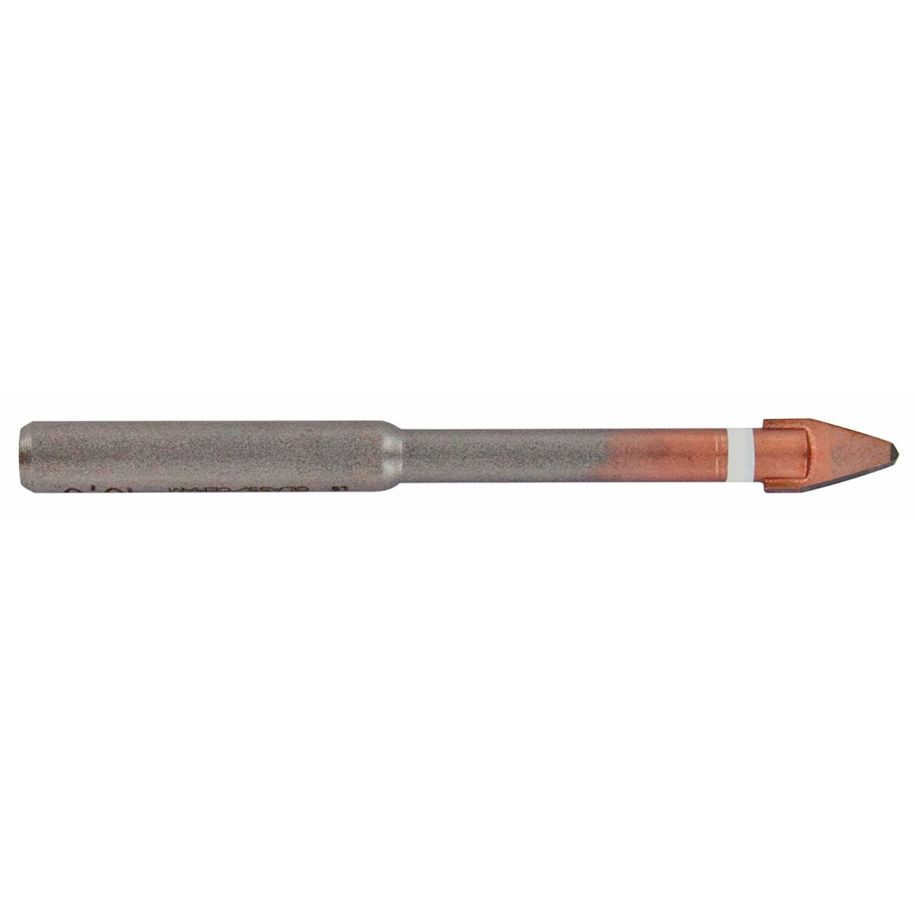 Stiklo ir plytelių grąžtas su 2 pjovimo briaunomis, 10 mm kotas, Ø10 mm