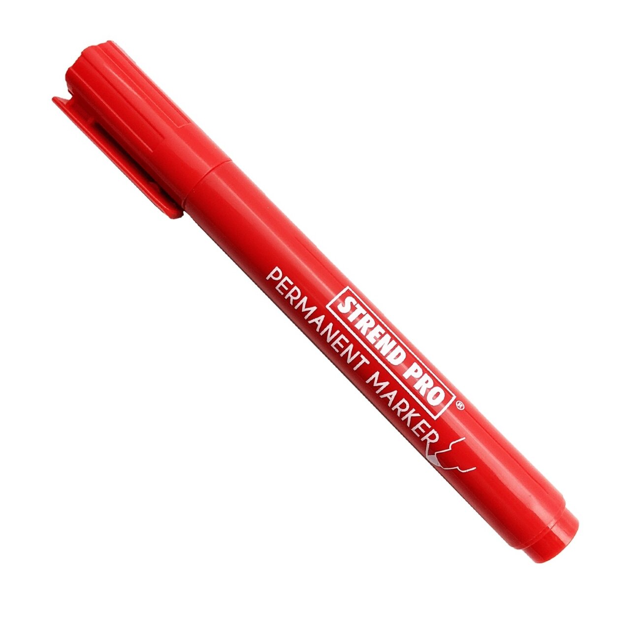 Strend Pro Raudonas permanentinis žymeklis 4,5mm Strend Pro Raudonas permanentinis žymeklis 4,5mm