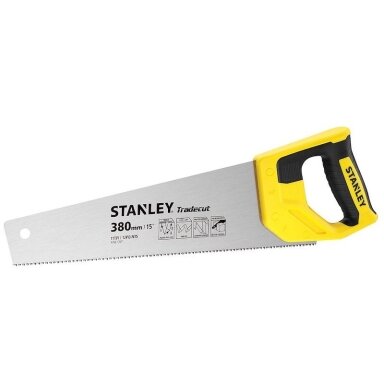 Stanley Medžio pjūklas Stanley Tradecut 380mm 11TPI