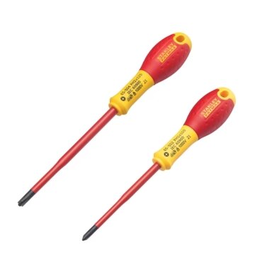 Stanley Stanley Fatmax VDE el. atsuktuvų rink. PH1+PH2, 1000V Stanley Stanley Fatmax VDE el. atsuktuvų rink. PH1+PH2, 1000V