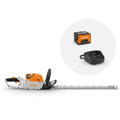 Stihl Gyvatvorių žirklės STIHL HSA 60.1 SET, su AK10 akumuliatoriumi ir AL 101 įkrovikliu