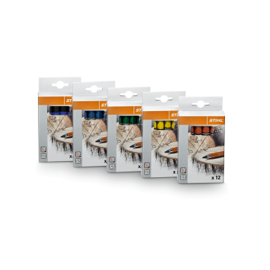 Stihl Markiravimo kreida žalia dėžutė 12 vnt.