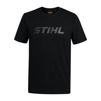 Stihl Marškinėliai reklaminiai STIHL "BLACK LOGO" juodi (M)