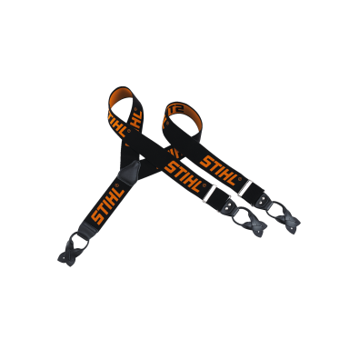 Stihl Petnešos juodos STIHL 110cm kelnėms su sagomis