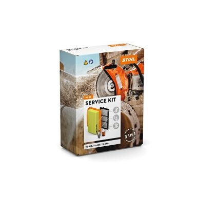 Stihl Rinkinys serviso Nr. 35 - Filtras oro + priešfiltris +žvakė-14mm + filtras kuro (TS410,420,440)