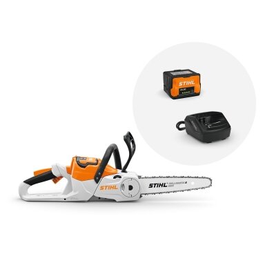 Stihl STIHL MSA 60.0 C-B akumuliatorinis pjūklas su akumuliatoriumi AK 20 ir įkrovikliu AL 101