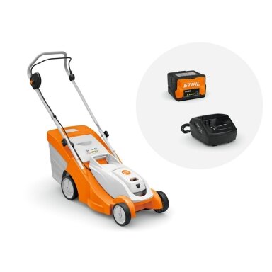 Stihl Vejapjovė STIHL Compact RMA 239.1 SET (su AK 20 ir AL 101)
