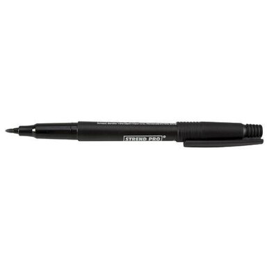 Strend Pro Juodas permanentinis žymeklis, 2 mm
