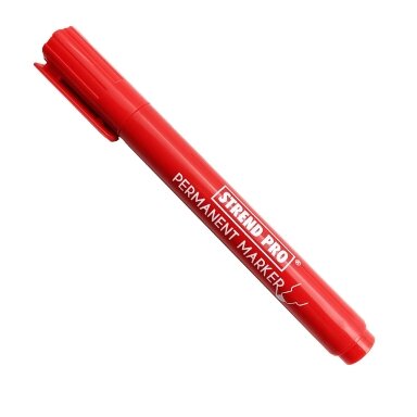 Strend Pro Raudonas permanentinis žymeklis 4,5mm