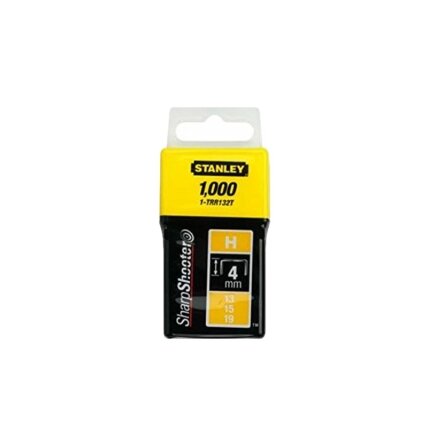 Stanley 13 H tipo kabės „STANLEY" 1000 vnt. 8 mm Stanley 13 H tipo kabės „STANLEY" 1000 vnt. 8 mm