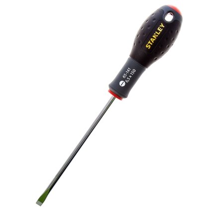 Stanley Atsuktuvas Stanley Fatmax plokščias 6,5x150 mm (su blisteriu) Stanley Atsuktuvas Stanley Fatmax plokščias 6,5x150 mm (su blisteriu)