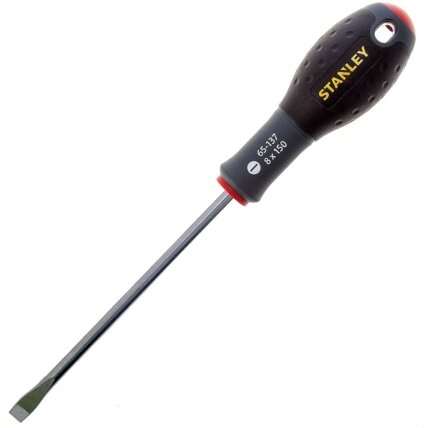 Stanley Atsuktuvas Stanley Fatmax plokščias 8x150 mm (su blisteriu) Stanley Atsuktuvas Stanley Fatmax plokščias 8x150 mm (su blisteriu)