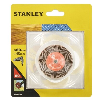 Stanley Šlifavimo pop. ratukas 60 x 40 mm, 80 g 1 Stanley Šlifavimo pop. ratukas 60 x 40 mm, 80 g 1