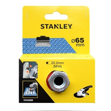 Stanley Suktos vielos šepetys taurė 65 mm, M14 1 Stanley Suktos vielos šepetys taurė 65 mm, M14 1