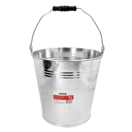 Ster'g Cinkuotas metalinis kibiras, 15l  5
