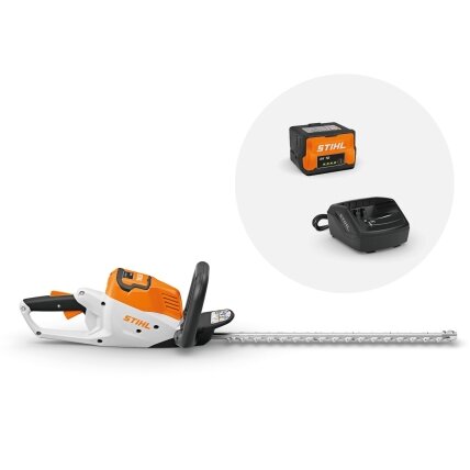 Stihl Akumuliatorinės gyvatvorių žirklės STIHL HSA 50.1 Set su AK 10 akumuliatoriumi ir AL 101 įkrovikliu