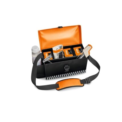 Stihl "Kombi" krepšys akumuliatoriams AK/AP ir alyvai 2 Stihl "Kombi" krepšys akumuliatoriams AK/AP ir alyvai 2