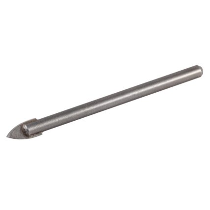 Stiklo ir keramikos plytelių grąžtas 2 briaunų, Bahco, apvalus kotas, 6mm, karbidas Stiklo ir keramikos plytelių grąžtas 2 briaunų, Bahco, apvalus kotas, 6mm, karbidas