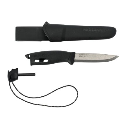 Stovyklavimo peilis su ugnies skeltuvu Companion spark (S), 104mm, black Stovyklavimo peilis su ugnies skeltuvu Companion spark (S), 104mm, black