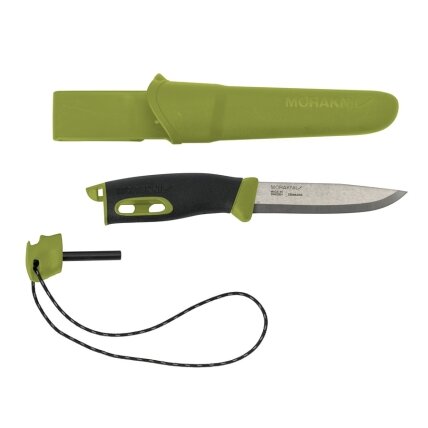 Stovyklavimo peilis su ugnies skeltuvu Companion spark (S), 104mm, green Stovyklavimo peilis su ugnies skeltuvu Companion spark (S), 104mm, green