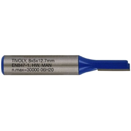 Straight slot cutter, 5x8 mm, 8mm shank Straight slot cutter, 5x8 mm, 8mm shank