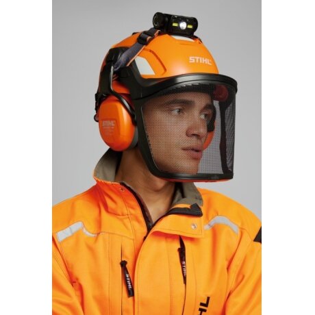 Stihl Prožektorius laikikliais montuojamas ant šalmo 10W, 800lm  2200mAh akum. 2