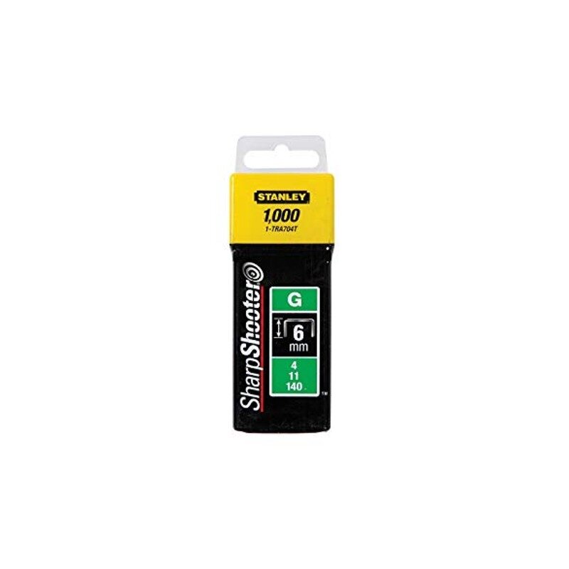 Stanley 140 G tipo kab. „STANLEY" 1000 vnt. 10 mm