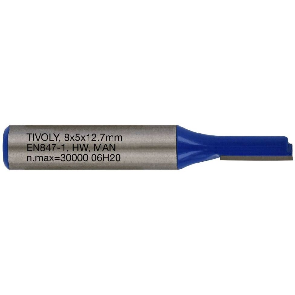 Straight slot cutter, 5x8 mm, 8mm shank Straight slot cutter, 5x8 mm, 8mm shank