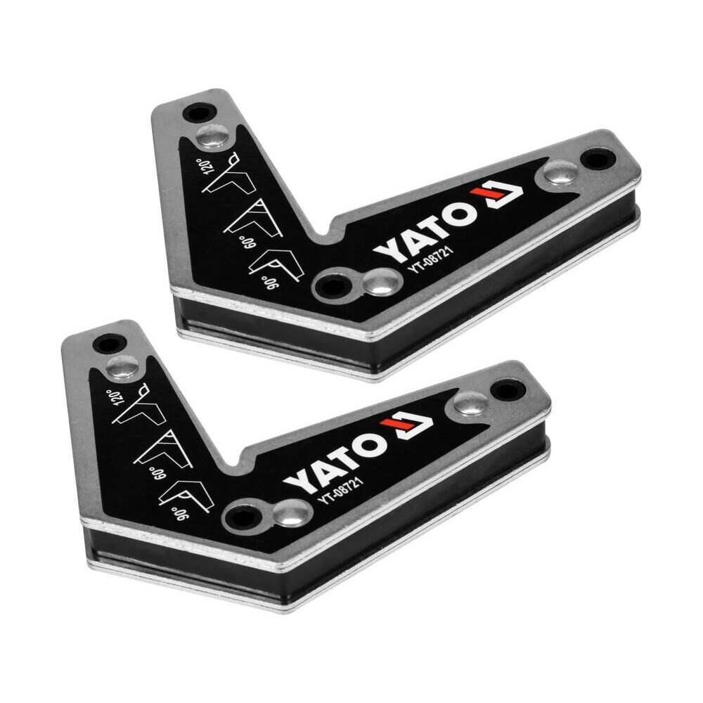 Suvirinimo kampų magnetinių rink.(2vnt) 98x113mm, L tipo 1 Suvirinimo kampų magnetinių rink.(2vnt) 98x113mm, L tipo 1