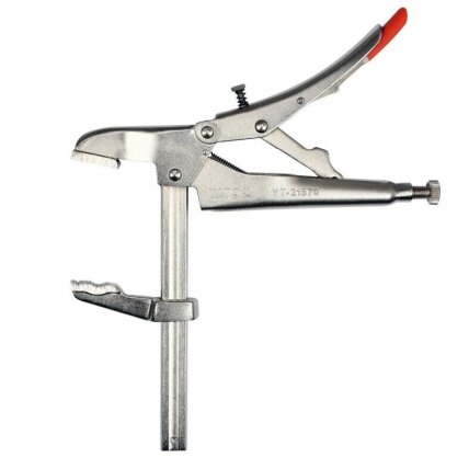 Suspaudimo replės slankiojančios veržtuvo L tipo 150mm 2 Suspaudimo replės slankiojančios veržtuvo L tipo 150mm 2