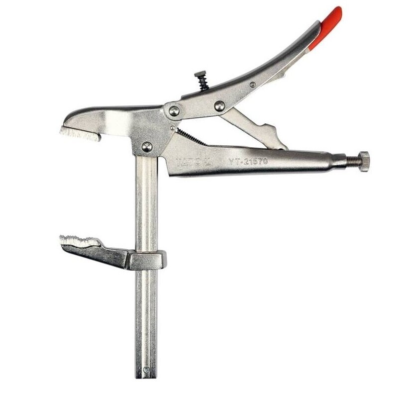 Suspaudimo replės slankiojančios veržtuvo L tipo 150mm 2