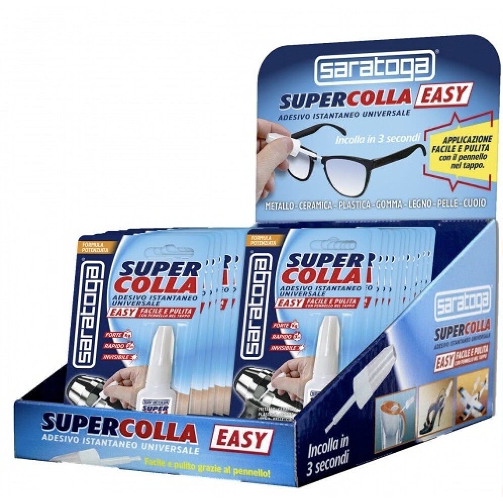 Super klijai SARATOGA su teptuku 5g. Super klijai SARATOGA su teptuku 5g.