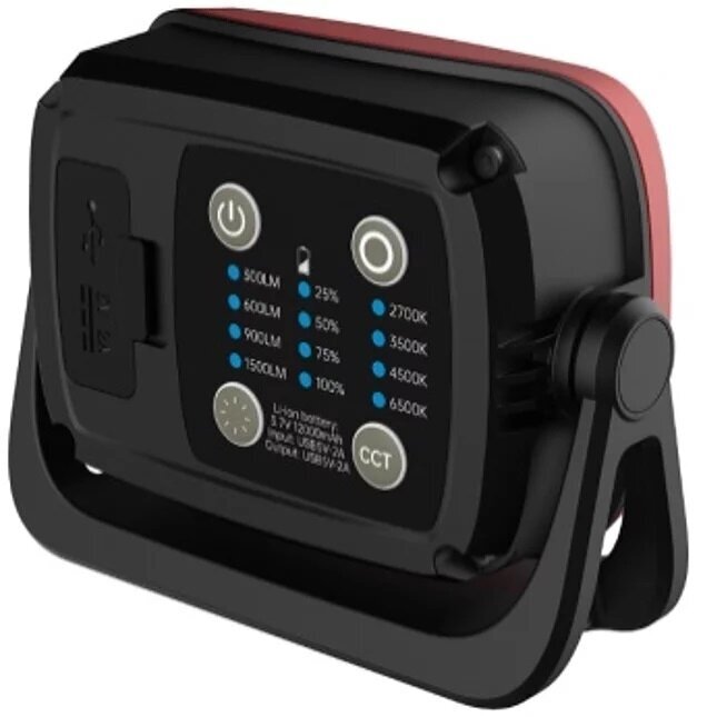 Šviestuvas nešiojamas COB (15W) (įkraunamas) 1 Šviestuvas nešiojamas COB (15W) (įkraunamas) 1