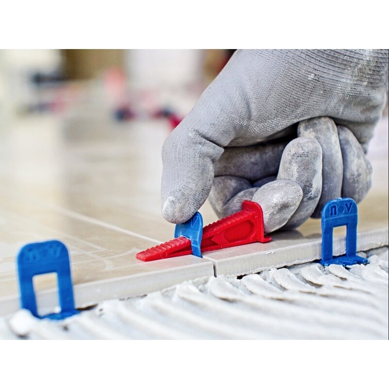 SVP T-noVa Plytelių pritraukėjas 1mm T-NOVA 500vnt. 6