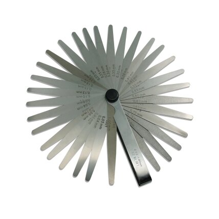 Tarpumačių rinkinys 0.03mm-1.0mm 32vnt. 1 Tarpumačių rinkinys 0.03mm-1.0mm 32vnt. 1