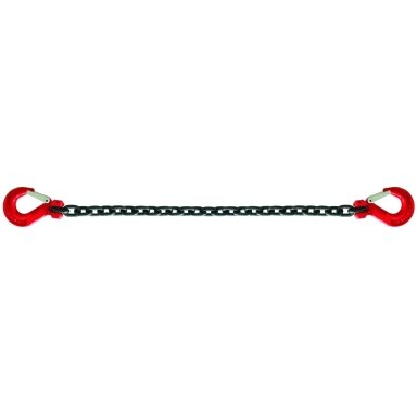 Tempimo grandinė su karabinais 6.25t 3.5m x10mm