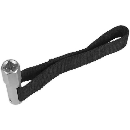 Tepalo filtro raktas su dirželiu 1/2'' Ø120mm 2