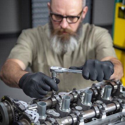 Terkšlė reversinės rinkinys 3vnt. 60TH 120XP (ovalo formos galvutė, metaline rankena) 5