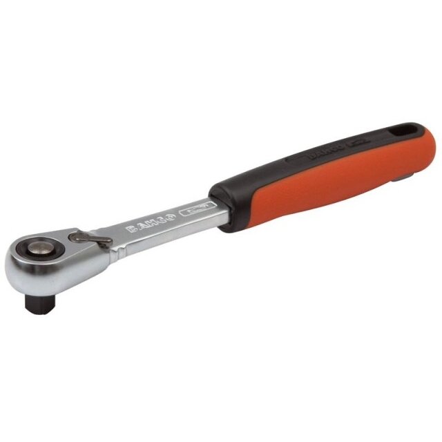 Terkšlytė reversinė 1/4", siauragalvė, 72 dantukai, ilgis 146mm Terkšlytė reversinė 1/4", siauragalvė, 72 dantukai, ilgis 146mm