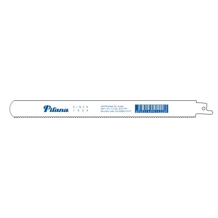 Tiesinis pjūklelis paletėms PILANA 225x1,3mm 8/12TPI Tiesinis pjūklelis paletėms PILANA 225x1,3mm 8/12TPI