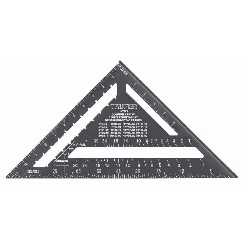 Truper aliuminio dailidės kampainis 12 "(305 mm)