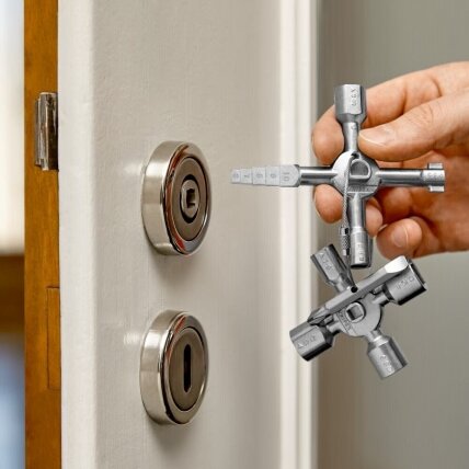 Universalus raktas elektros spintoms KNIPEX TwinKey 10 Universalus raktas elektros spintoms KNIPEX TwinKey 10