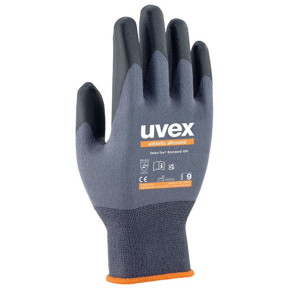 Uvex Pirštinės megztos UVEX athletic allround, 8 dyd. 1 Uvex Pirštinės megztos UVEX athletic allround, 8 dyd. 1