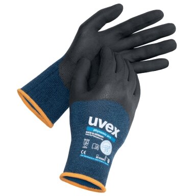 Uvex Pirštinės aplietos PU UVEX Phynomic PRO, 9 dyd.