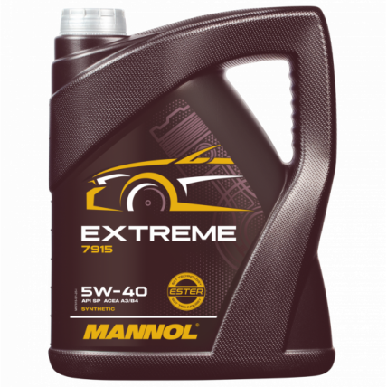 Variklio alyva MANNOL EXTREME 5W-40 5l Variklio alyva MANNOL EXTREME 5W-40 5l