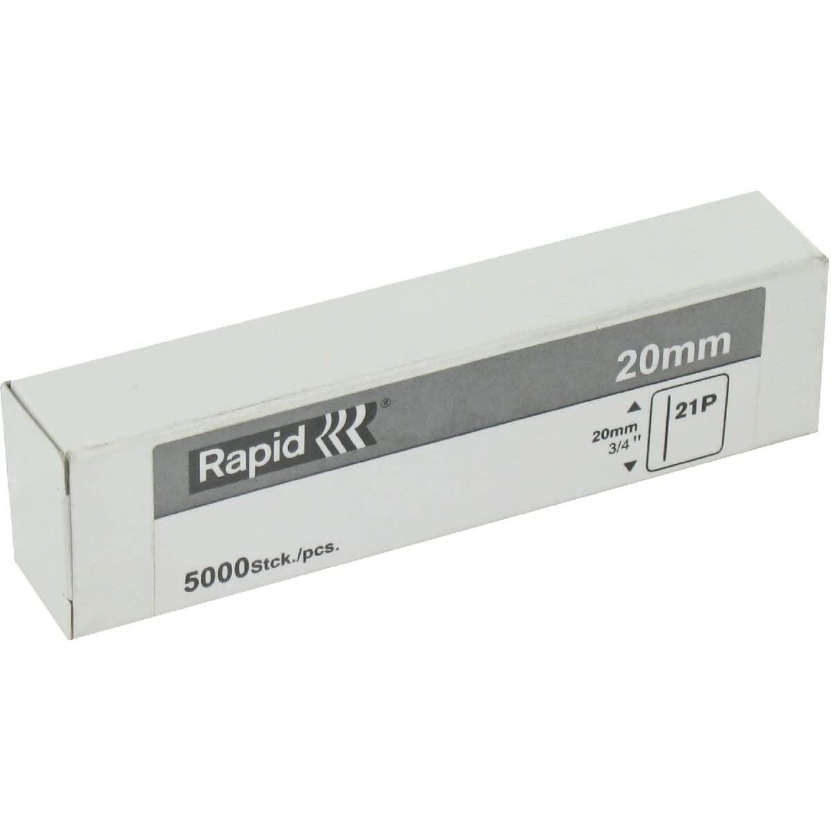 Vinukai be galvos 21P 0,8mm ilgis 20mm cinkuoti RAPID Vinukai be galvos 21P 0,8mm ilgis 20mm cinkuoti RAPID