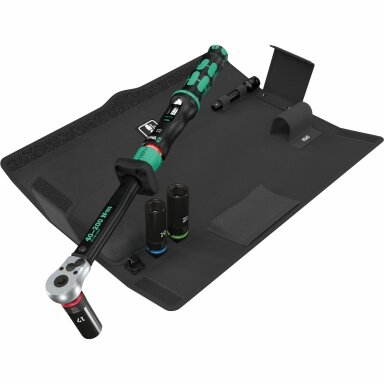 Wera Click-Torque C 3 automobilio ratų keitimo rinkinys, 1/2 colio, sukimo momentas 40–200 Nm