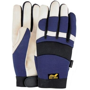Žieminės pirštinės M-Safe Bald Eagle Winter 47-166 3M™ Thinsulate™, kiaulės odos delnas, Velcro, dydis 8