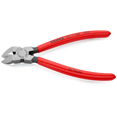Žnyplės plastikui 45° 160mm KNIPEX